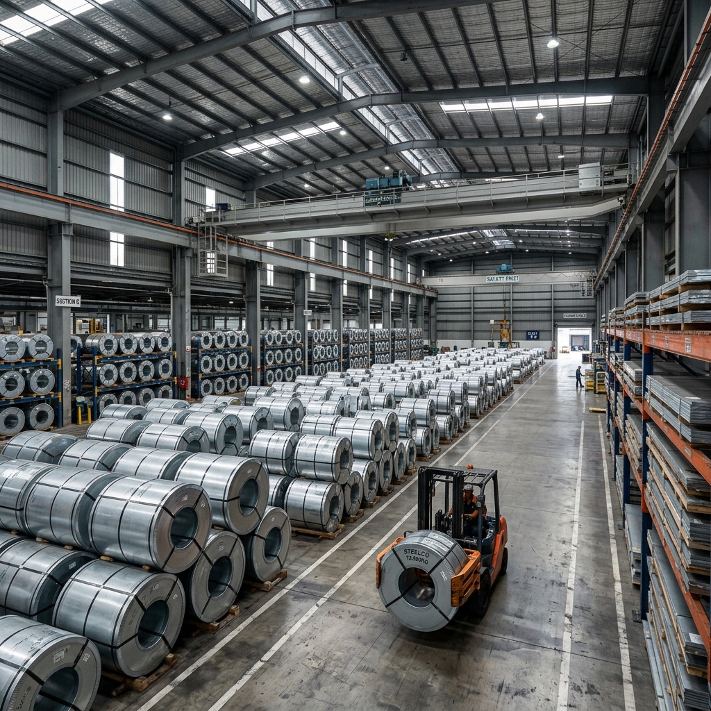Steel manufacturing and storage
